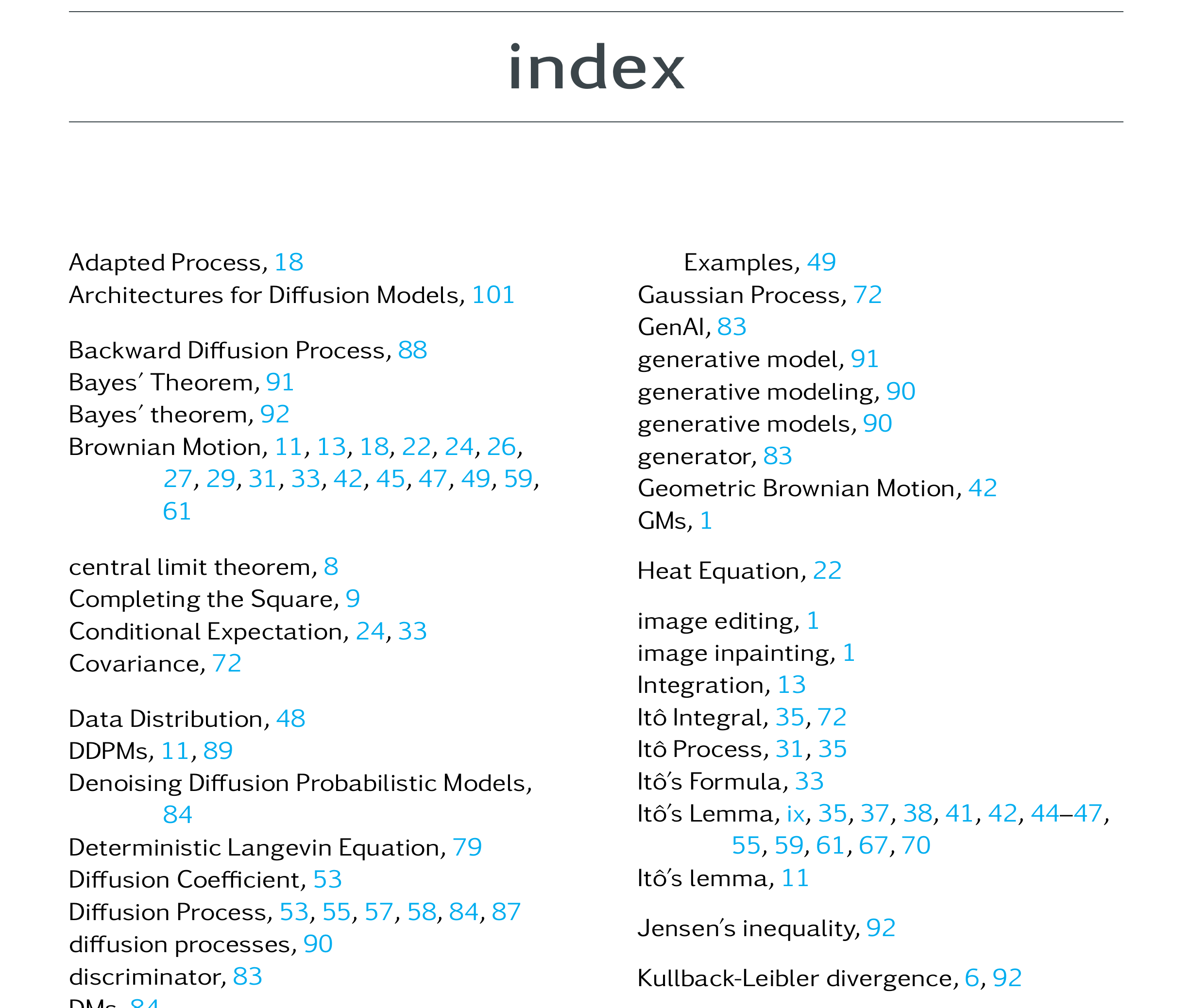 Table of Contents